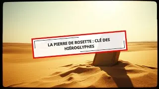 Miniature : La découverte inattendue de la pierre de Rosette.