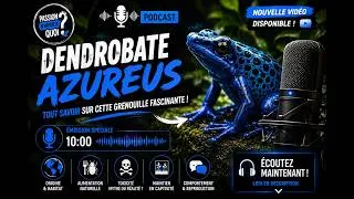 Miniature : 😱🐸 Cette grenouille est-elle vraiment DANGEREUSE ? (Dendrobate Azureus) 💙