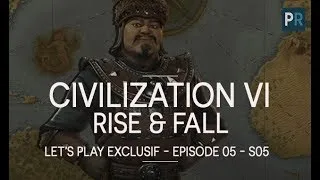Miniature : [FR][4X] CIVILIZATION VI RISE & FALL  - LET'S PLAY GENGIS KHAN S5.5