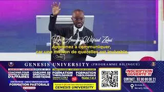 Miniature : Apprenez à communiquer, car une maison de querelles est invivable.| DR WILFRIED AMAGOU ZAHUI