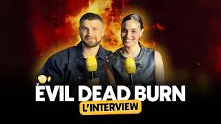 Miniature : L'INTERVIEW - EVIL DEAD BURN (Souheila Yacoub & Sébastien Vaniček)