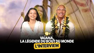 Miniature : L'INTERVIEW - VAIANA, LA LÉGENDE DU BOUT DU MONDE (Dwayne Johnson & Catherine Laga'aia )