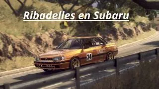 Miniature : Course a Ribadelles avec la Subaru
