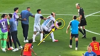 Miniature : 😱 LA VIDEO DE LA  BAGARRE 🔥 ENTRE L'ARGENTINE ET L'ESPAGNE À LA FINALE DU MONDIAL 2026