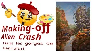 Miniature : Making-of d'une peinture fantastique.