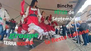 Miniature : Fêtes italiennes à Binche: dance italienne groupe terra nostra