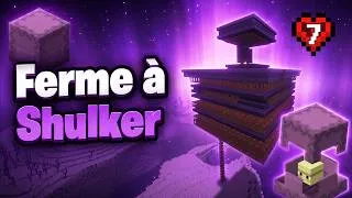 Miniature : J’ai construit une FERME à SHULKER dans l’End ! [Minecraft 26.1 : EP7]
