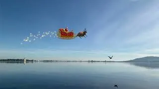 Miniature : Un Noël à l'étang de Thau...