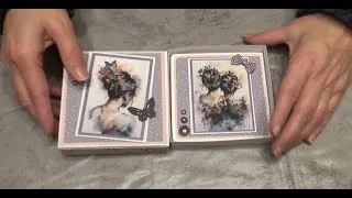 Miniature : TUTO MINI RIQUIQUI avec sa boîte, dont je vous ai fait la présentation en Décembre #scrapbooking