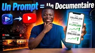 Miniature : Comment Gagner de L'argent : Vidéo IA + YouTube @KomlanYT 