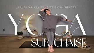 Miniature : Yoga sur chaise : Cours complet en 15 minutes I Yoga doux et accessible