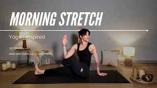 Miniature : Morning Stretch – 10 Min I Yoga-Inspired Full Body Stretch I Boost Flexibility