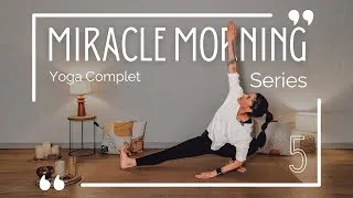 Miniature : MIRACLE MORNING SERIES ✨ #5 Complet I Yoga du Matin I Yoga GRATUIT I Routine Matinale 20 minutes