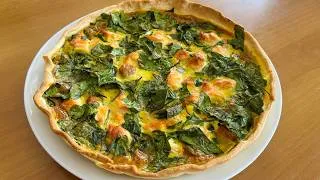Miniature : Quiche au Saumon et Epinards
