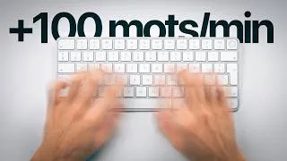 Miniature : Comment taper très vite au clavier ? (+ 100 mots par minute)