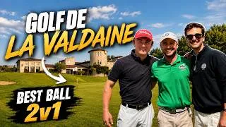 Miniature : J'ai DÉFIÉ 2 JOUEURS au Golf de la Valdaine.. (Ft. Loris & Arthur)