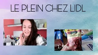 Miniature : Retour de courses LIDL et 6 recettes.