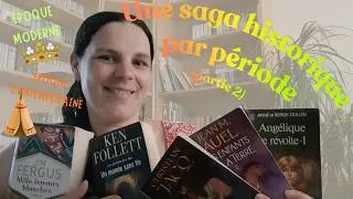 Miniature : 1 SAGA par période historique (2) 👑🏕️,#booktube #recommandations #tempsmodernes #epoquecontemporaine