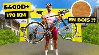 Miniature : Ils m'ont dit que c'était IMPOSSIBLE : L'Etape du Tour en vélo en bois!
