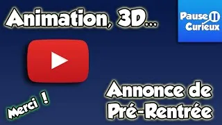 Miniature : Animation, 3D... Petite Annonce Pré-Rentrée