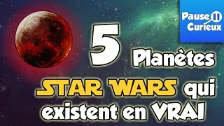 Miniature : 5 Planètes de Star Wars qui existent en VRAI