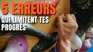Miniature : 5 erreurs qui t’empêchent de progresser en force des doigts pour l'escalade