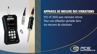 Miniature : Présentation du vibromètre PCE-VT 3900 | #pceinstruments