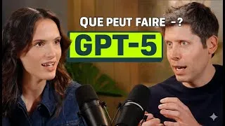 Miniature : Sam Altman : GPT 5 progression rapide de l'intelligence artificielle