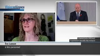 Miniature : Commission parlementaire sur l'exploitation sexuelle des mineurs - Ève Lamont - 7 novembre 2019