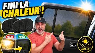 Miniature : Les pare-soleil occultants pour protéger ta voiture et ses occupants (enfants, animaux) [PEARLTV.FR]