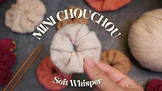 Miniature : Mini chouchou facile au tricot | Soft Whisper (taille S)