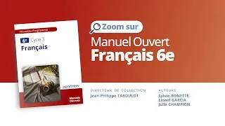 Miniature : Manuel Ouvert de Français 6e – Nouveaux programmes 2026 | Pearltrees