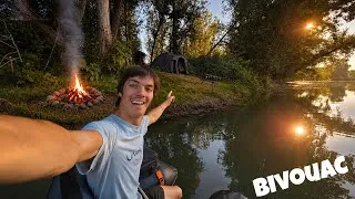 Miniature : BIVOUAC de 48h! Je PÊCHE en pleine NATURE. session INOUBLIABLE