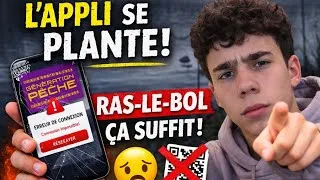 Miniature : Génération Pêche : l'appli qui bug depuis un an ! Et personne ne réagit ! 