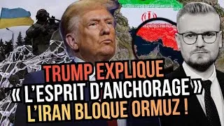 Miniature : L’Iran bloque encore le détroit d’Ormuz. Trump voulait livrer l’Ukraine en Alaska !