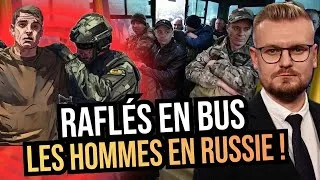 Miniature : C'est parti ! Des hommes arrêtés dans la rue et envoyés de force à l'armée en Russie !
