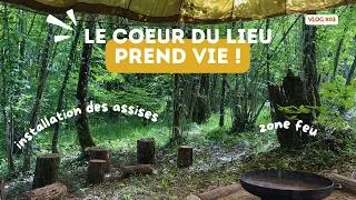 Miniature : Enfin la ZONE FEU ! (et ce n'est que le début...) | VLOG 3 éducation par la nature