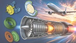 Miniature : La propulsion des aéronefs, comprendre le turboréacteur et la turbine à gaz