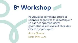 Miniature : Le cas des apprentissages géométriques en cycle 3 chez des élèves dyspraxiques