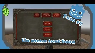 Miniature : TUTO GODOT 7 : Les thèmes et les menus