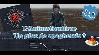 Miniature : Tuto Godot 4 : Animer un personnage en 3D - Part 2 : AnimationTree et RootMotion