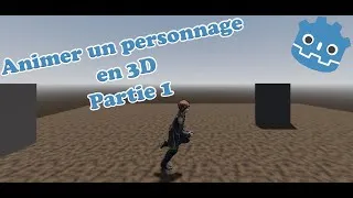 Miniature : TUTO GODOT 3 : Animer un personnage en 3D - Part 1 : AnimationPlayer et StateMachine