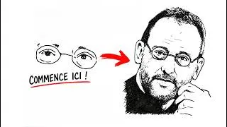 Miniature : Dessiner un PORTRAIT devient facile ... Commencez par les LUNETTES !