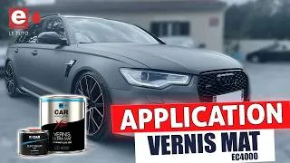 Miniature : Présentation & Application du vernis EC4000 MAT - ECAR