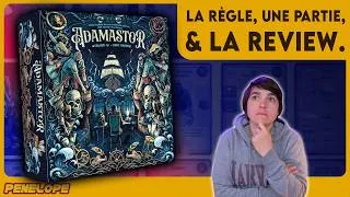 Miniature : ADAMASTOR - La règle, la partie, la critique !