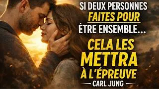 Miniature : SI DEUX PERSONNES SONT FAITES POUR ÊTRE ENSEMBLE, CELA LES METTRA À L’ÉPREUVE | CARL JUNG