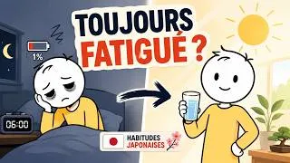Miniature : Pourquoi tu te réveilles fatigué — 9 habitudes japonaises qui changent tout