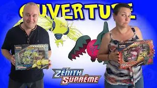 Miniature : LES GROS COFFRETS "ZÉNITH SUPRÊME" QUI RÉGALENT✨️ (8 boosters Pokémon) !