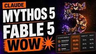 Miniature : Claude Mythos 5 et Fable 5 : Anthropic frappe TRÈS fort 🤯