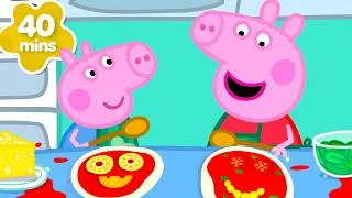 Miniature : Peppa Pig et George apprennent à faire des PIZZAS! 🍕| Nouveaux épisodes complets